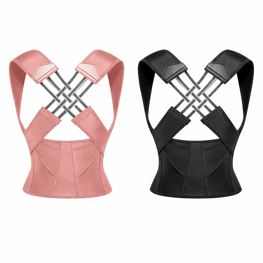 POSTUREPRO® FEM – Corrector de Postura Pack Doble 2x1 | Comodidad y Estilo