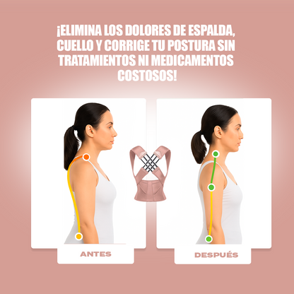 POSTUREPRO® FEM – Corrector de Postura Pack Doble 2x1 | Comodidad y Estilo
